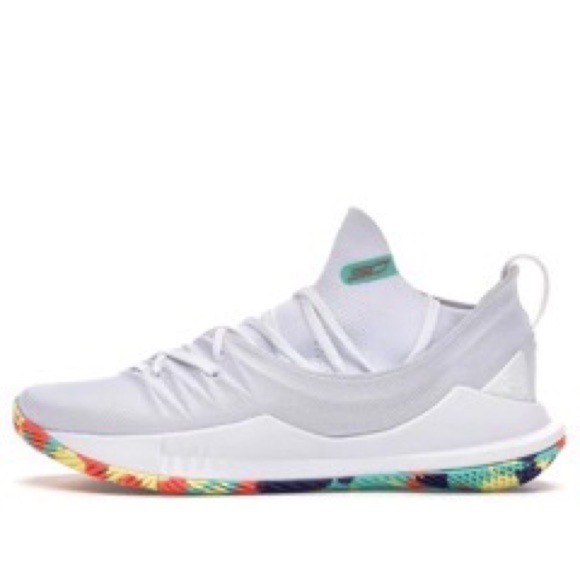 Under Armour Curry 5 \'Confetti\' Basketball Sneaker Shoes